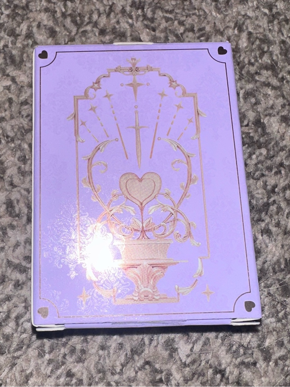 Violet Strawberry Rococo Embossed Blush (#G02) - Picture 12 of 15